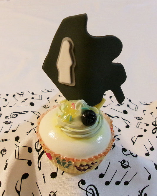 Music Notes and Intruments Halfs for Cupcakes